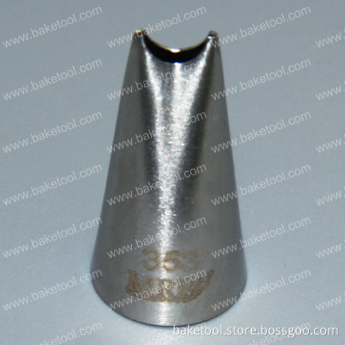 New Stainless steel cake decorating flower piping tips with high quality#S353